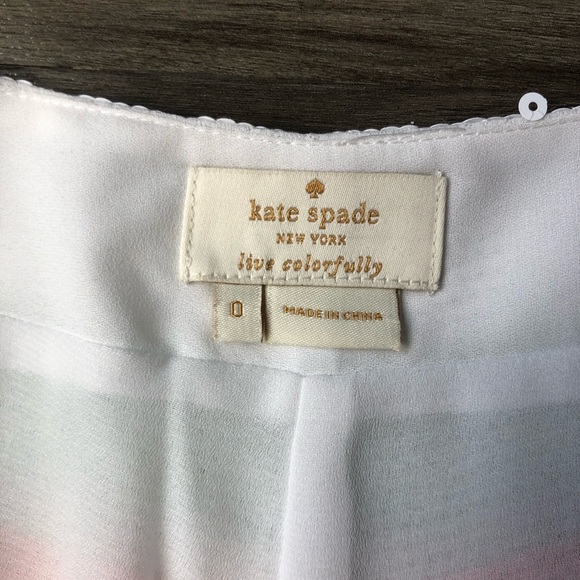 Kate Spade Cape Stripe Sequin Shorts - Picture 3 of 6